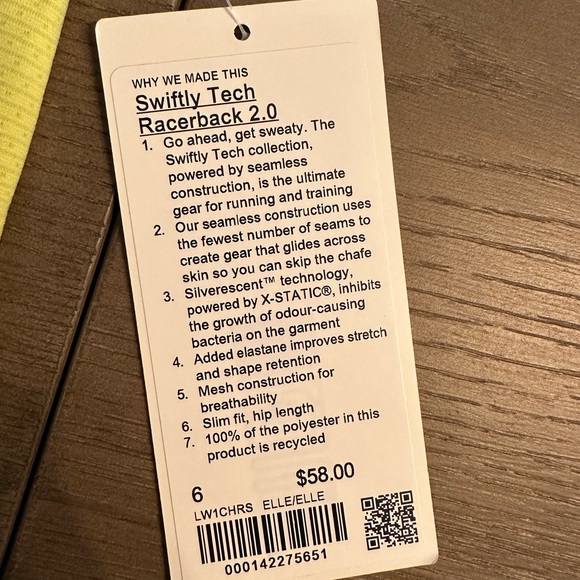 Lululemon swiftly tech tank - Picture 2 of 2